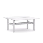 Agile Fixed Rectangle 2-Person DSD Workstation - alternate view, size or finish; optional items may be shown