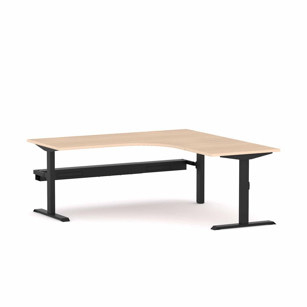 Klass Fixed 90° Workstation - alternate view, size or finish; optional items may be shown