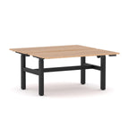 Agile 2C/1M Electric 2-Person DSD Workstation - alternate view, size or finish; optional items may be shown