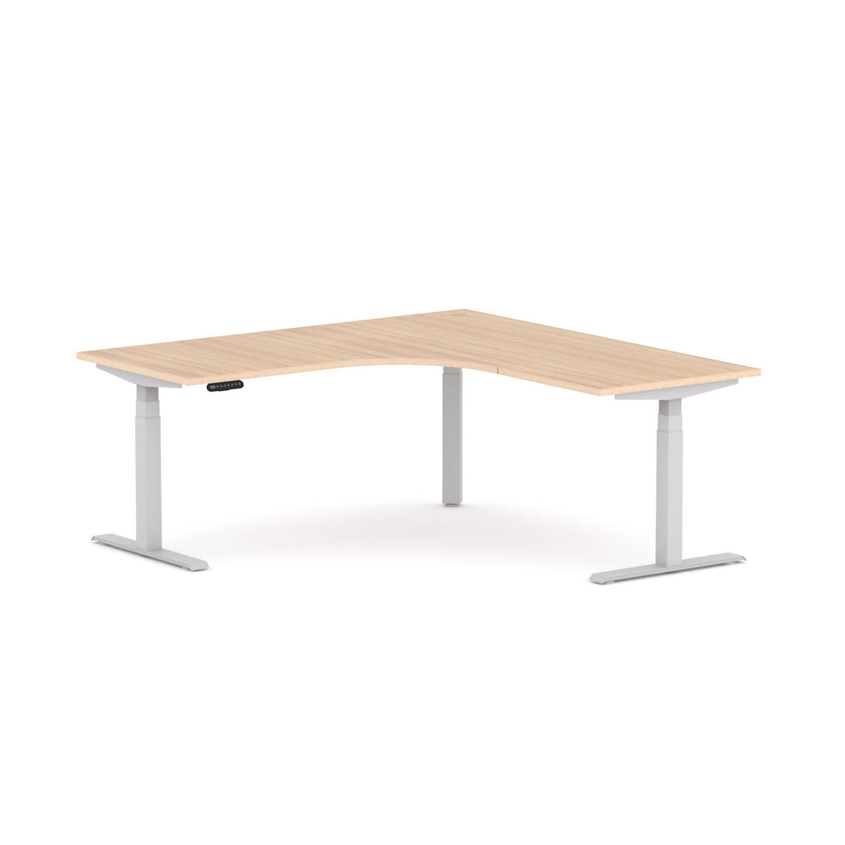 AgileMotion 3C/2M Electric 90° Workstation - alternate view, size or finish; optional items may be shown