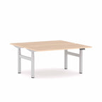 Klass 3C/2M Electric 2-User Double-Sided Workstation - alternate view, size or finish; optional items may be shown
