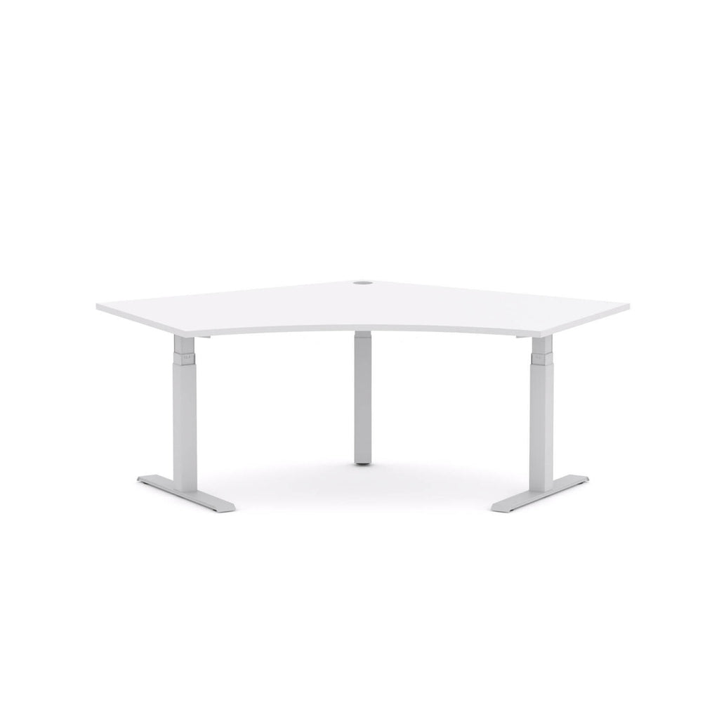 AgileMotion 3C/2M Electric 120° Workstation - alternate view, size or finish; optional items may be shown