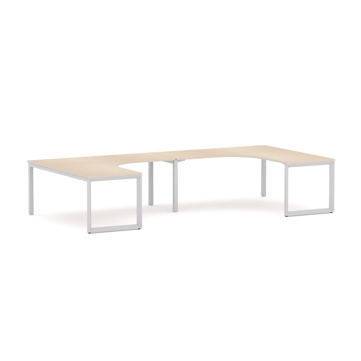 Anvil 2-User 90° Workstation (U-Layout) - alternate view, size or finish; optional items may be shown