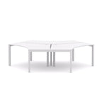 Axis 3-User 120° Workstation - alternate view, size or finish; optional items may be shown