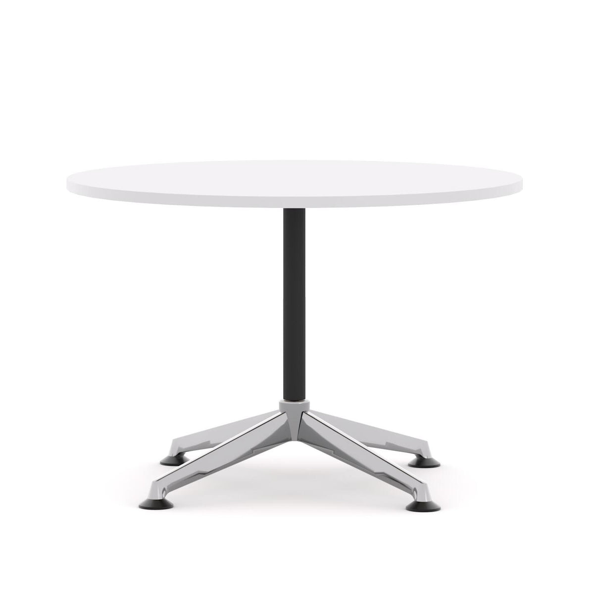 Modulus 4-Star Table — Black With Polished Alloy, Studio White