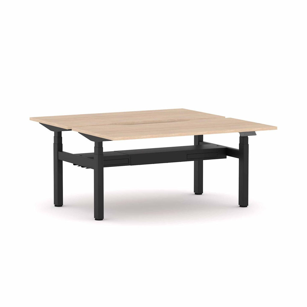 Klass 3C/2M Electric 2-User Double-Sided Workstation - alternate view, size or finish; optional items may be shown