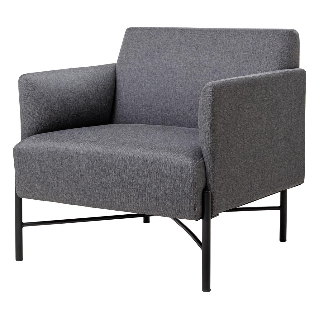 Avalon Single Lounge — Vico Ashstone Grey