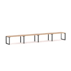 Anvil 4-User Single-Sided Workstation - alternate view, size or finish; optional items may be shown