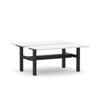 Agile Fixed Rectangle 2-Person DSD Workstation - alternate view, size or finish; optional items may be shown