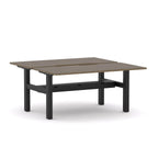 Agile Fixed Rectangle 2-Person DSD Workstation - alternate view, size or finish; optional items may be shown