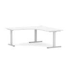 Agile Fixed Rectangle 90° Workstation - alternate view, size or finish; optional items may be shown