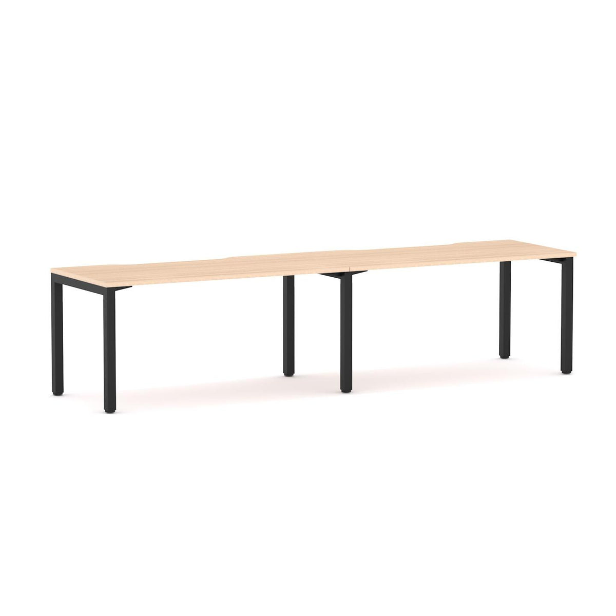 Axis 2-User Single-Sided Workstation - alternate view, size or finish; optional items may be shown