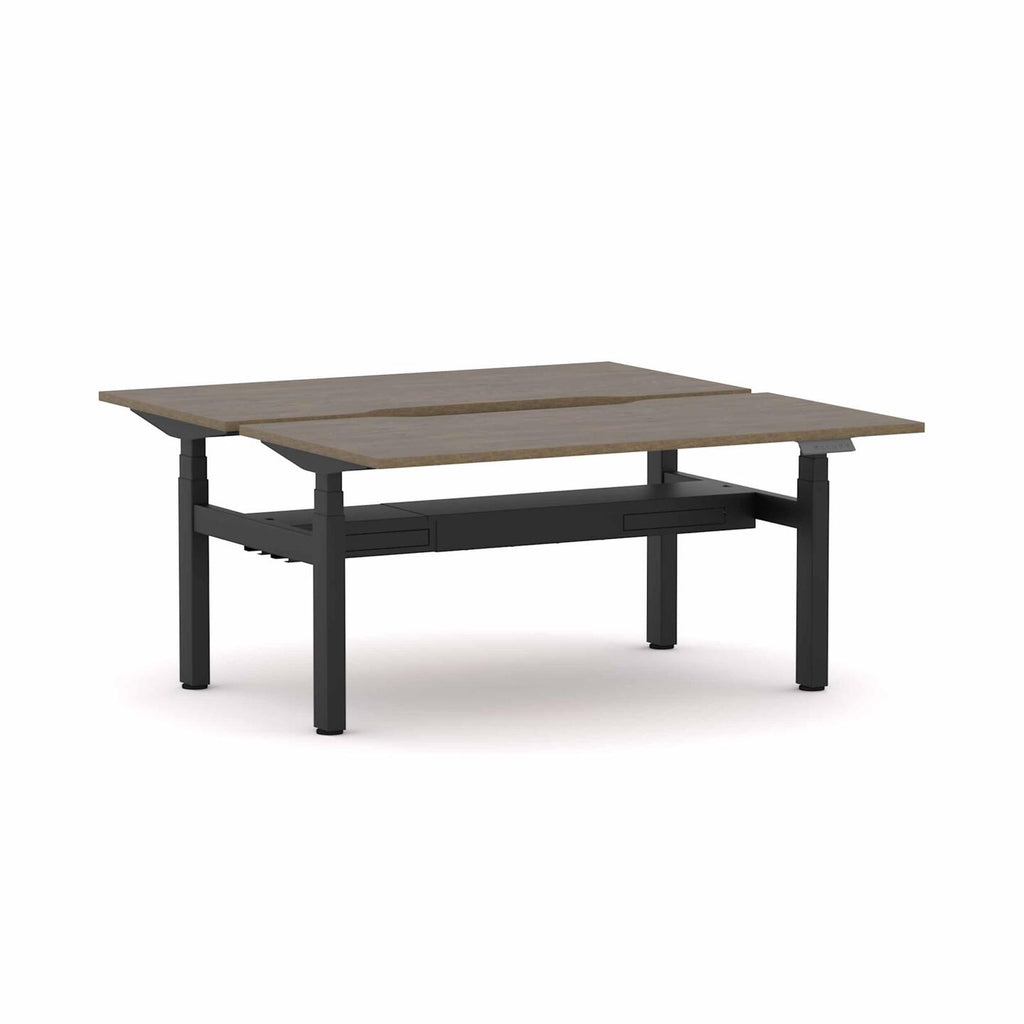Klass 3C/2M Electric 2-User Double-Sided Workstation - alternate view, size or finish; optional items may be shown