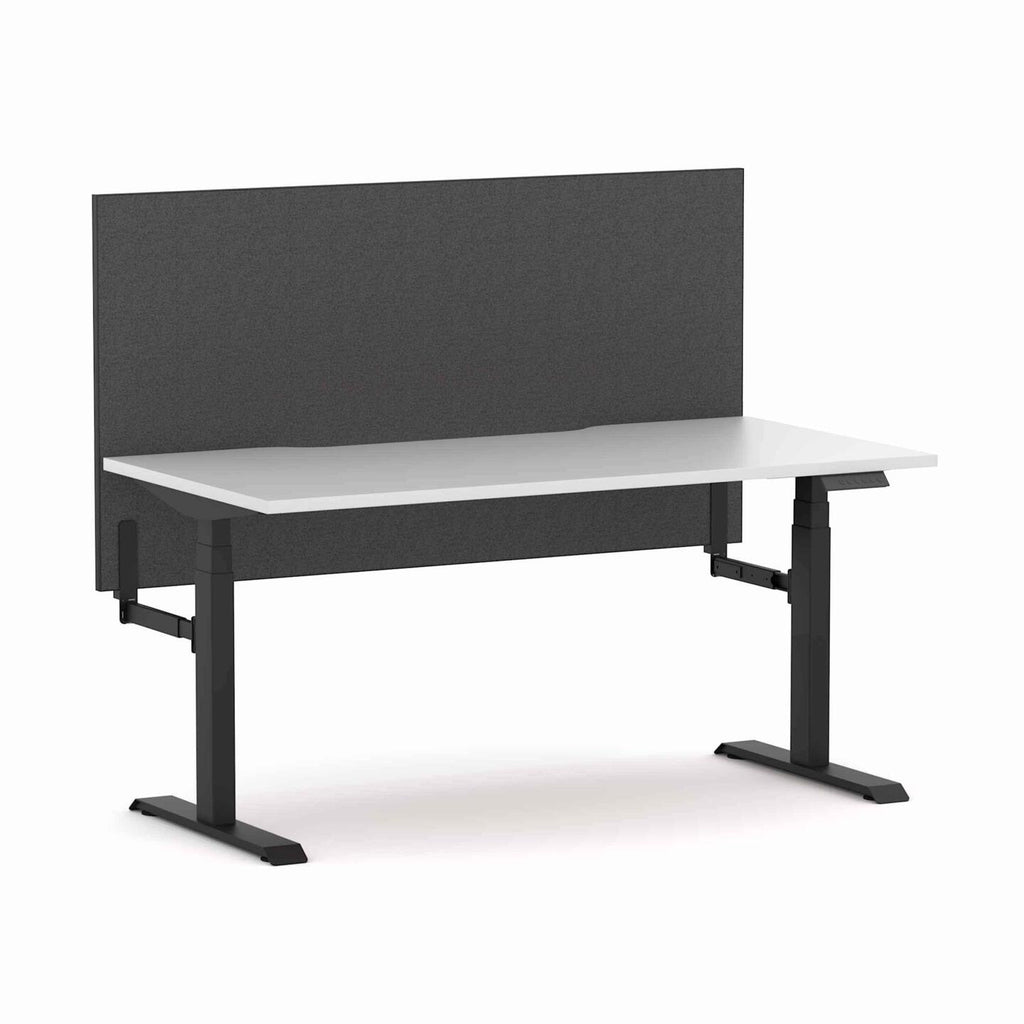 Klass 3C/2M Electric Single Workstation with Edge25 Screen - alternate view, size or finish; optional items may be shown
