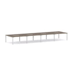 Axis Stretch 8-User Double-Sided Workstation - alternate view, size or finish; optional items may be shown