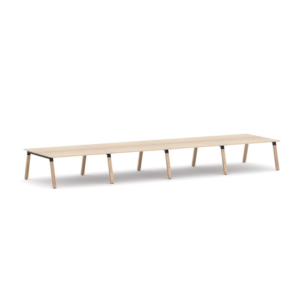 Plantation 8-User Double-Sided Workstation - alternate view, size or finish; optional items may be shown