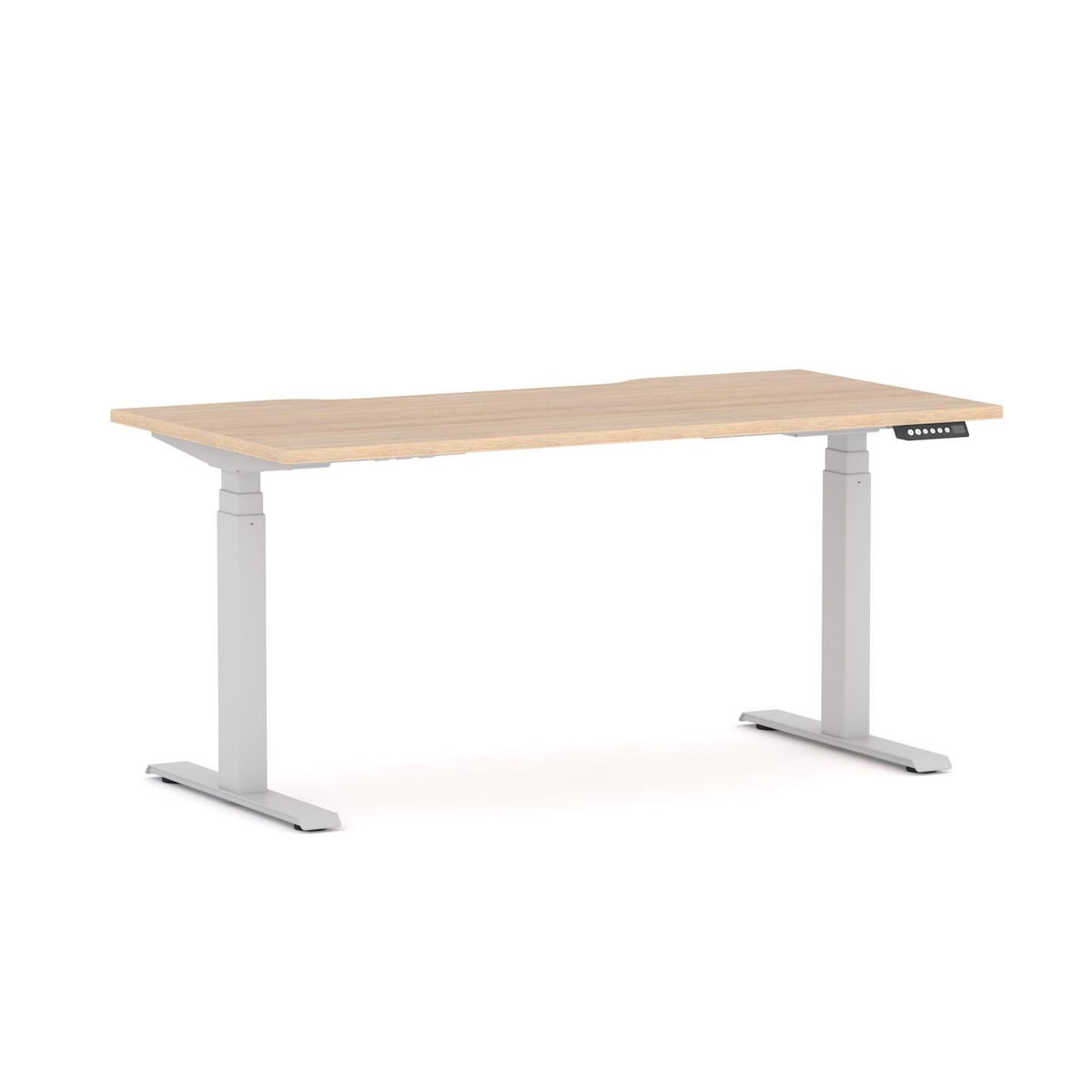 AgileMotion+ 3C/2M Electric Rectangle Straight Workstation - alternate view, size or finish; optional items may be shown