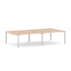 Axis Stretch 4-User Double-Sided Workstation - alternate view, size or finish; optional items may be shown