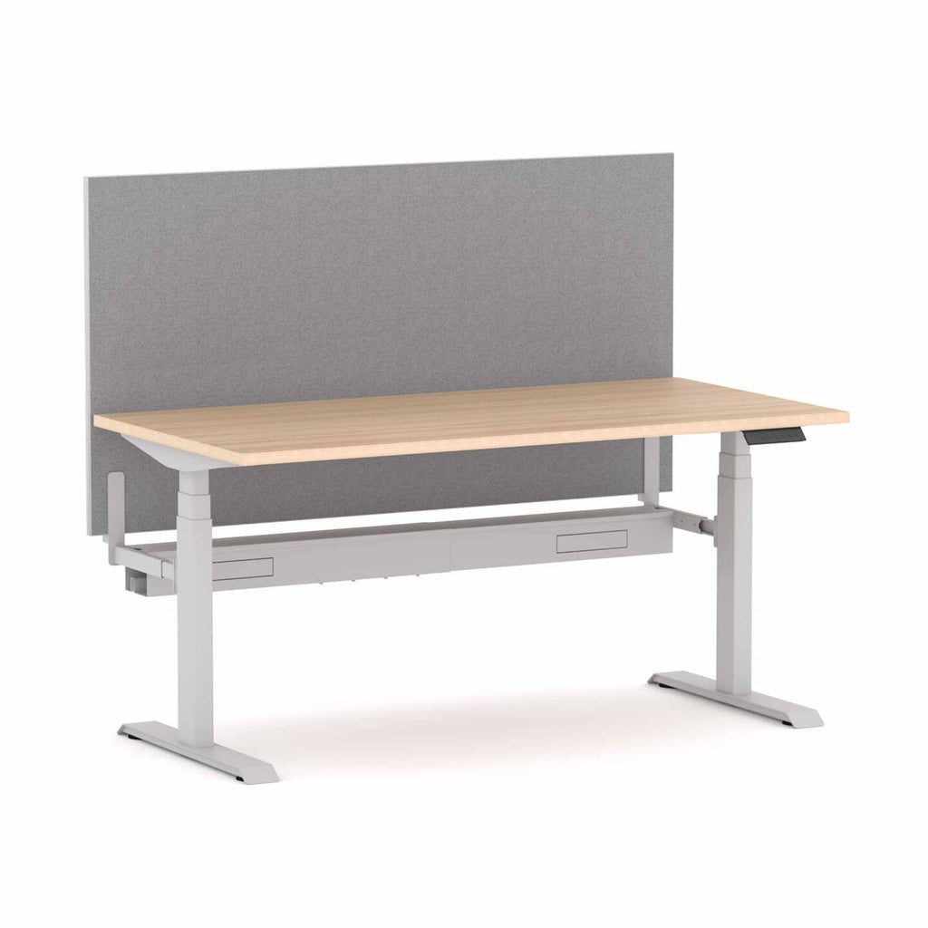 Klass 3C/2M Electric Single Workstation with Edge25 Screen - alternate view, size or finish; optional items may be shown