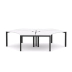 Axis 3-User 120° Workstation - alternate view, size or finish; optional items may be shown