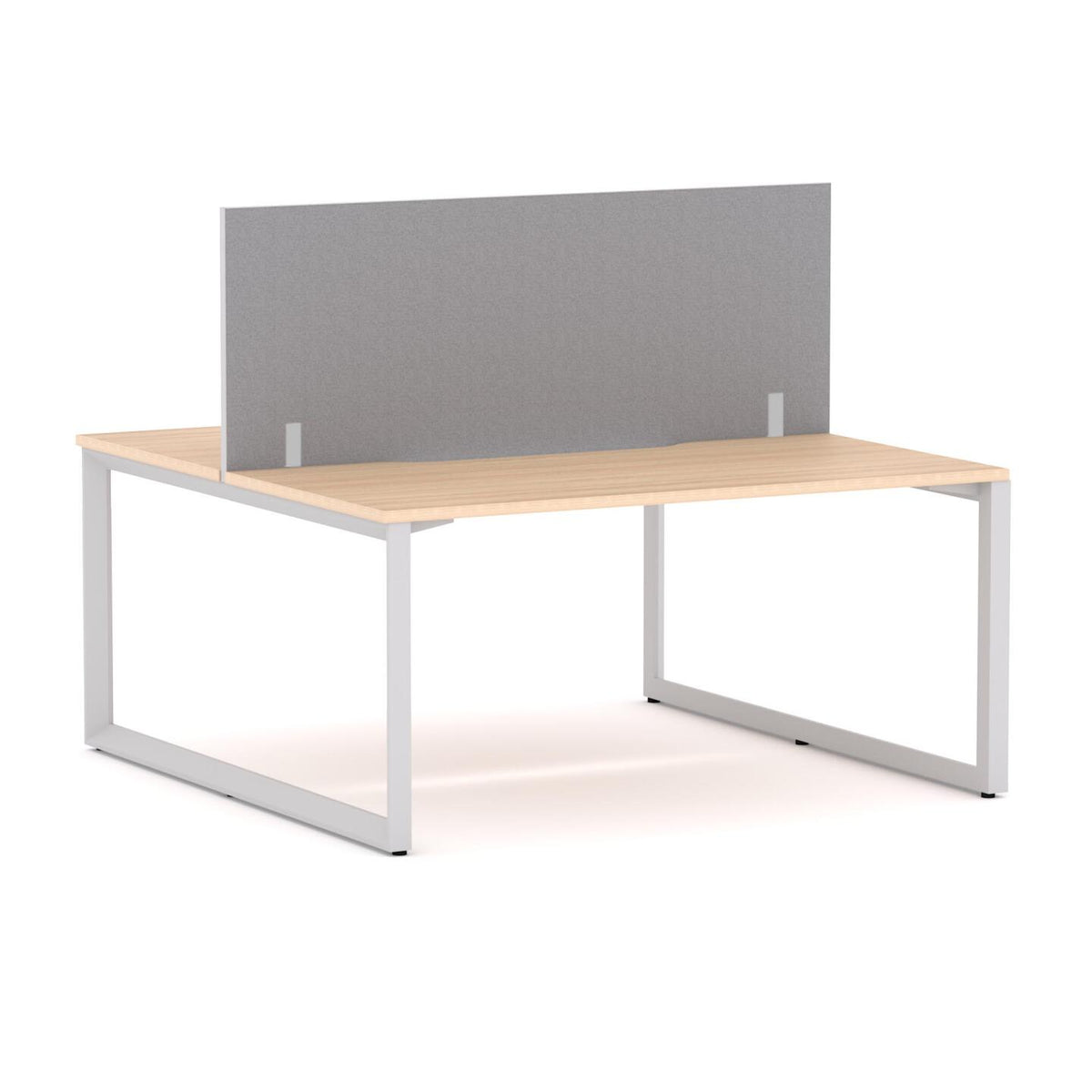 Anvil 2-User Double-Sided Workstation with Edge25 Screen - alternate view, size or finish; optional items may be shown