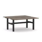 Agile Fixed Rectangle 2-Person DSD Workstation - alternate view, size or finish; optional items may be shown