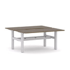 Agile Fixed Rectangle 2-Person DSD Workstation - alternate view, size or finish; optional items may be shown