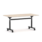 Ascend Flip Table — Black, Nordic Maple