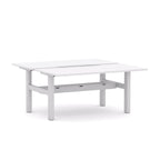 Agile Fixed Rectangle 2-Person DSD Workstation - alternate view, size or finish; optional items may be shown