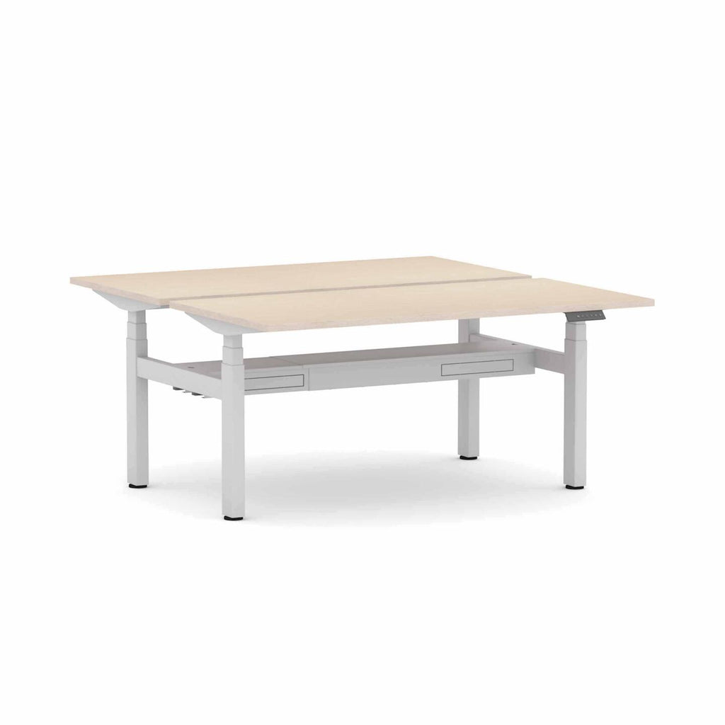 Klass 3C/2M Electric 2-User Double-Sided Workstation - alternate view, size or finish; optional items may be shown
