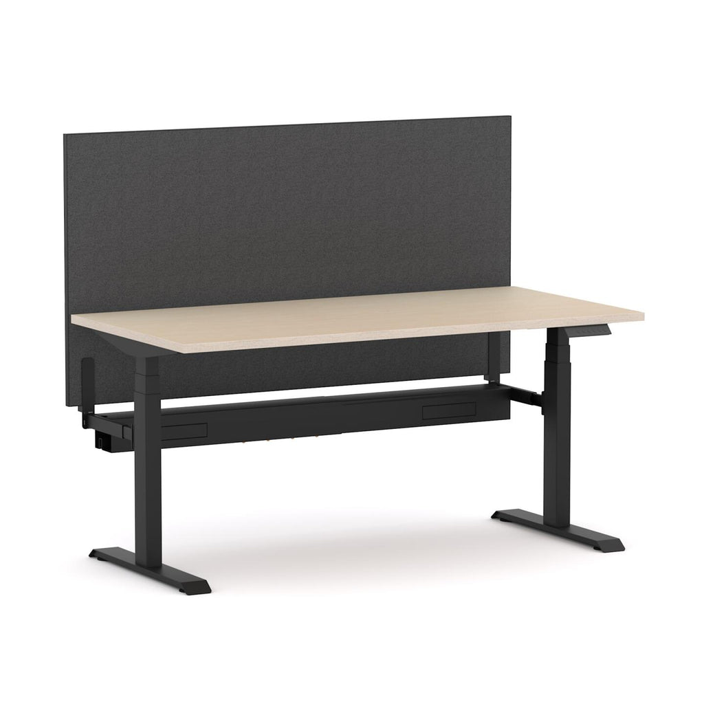 Klass 3C/2M Electric Single Workstation with Edge25 Screen - alternate view, size or finish; optional items may be shown