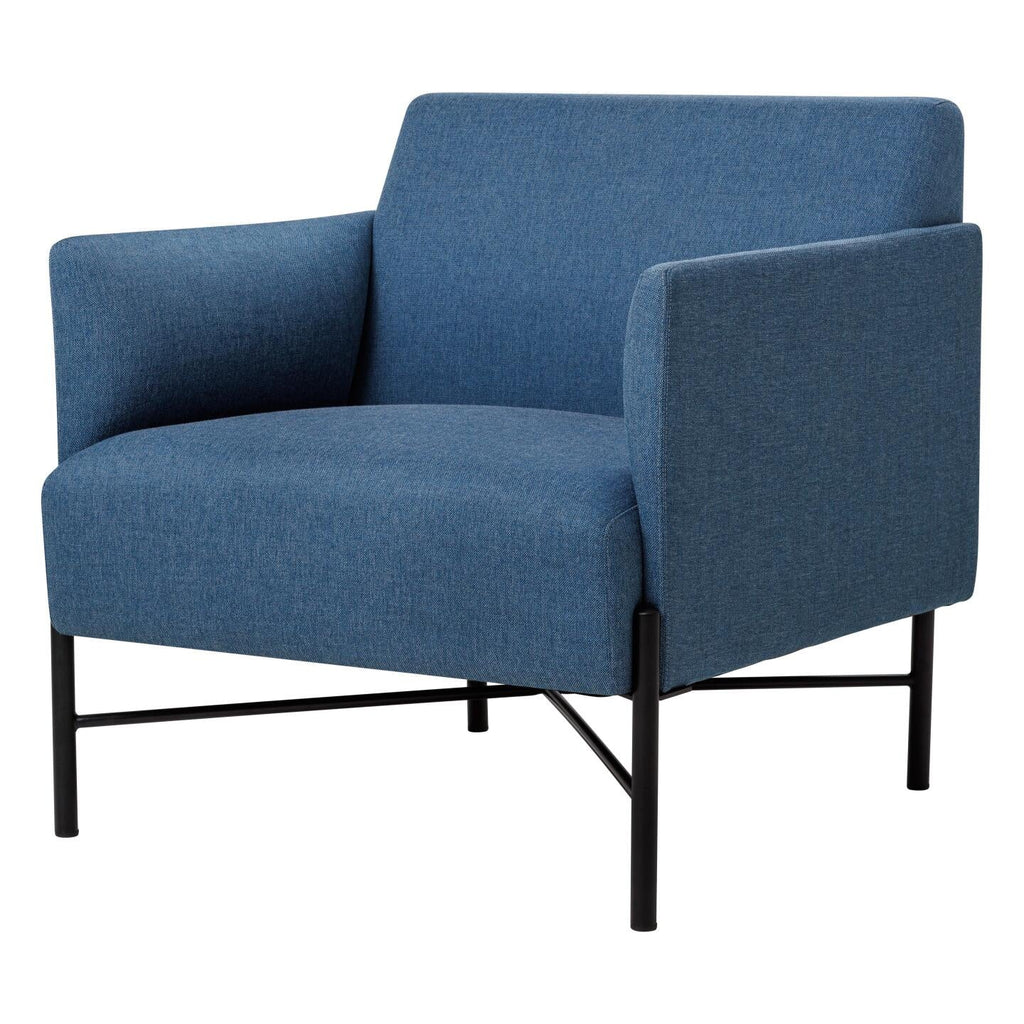 Avalon Single Lounge — Vico Ocean Blue