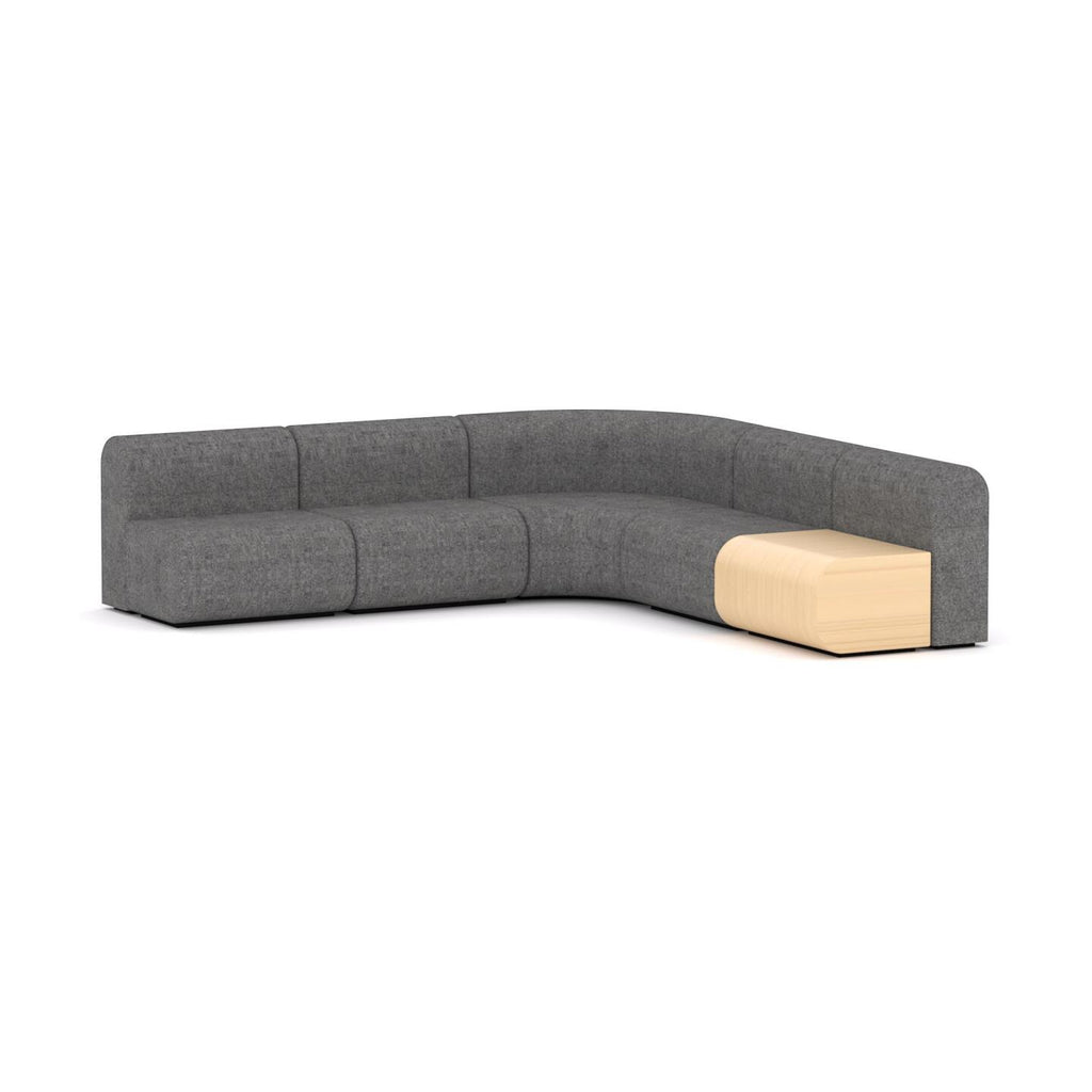 Grove Sofa Configuration 10 — Ash Grey #041
