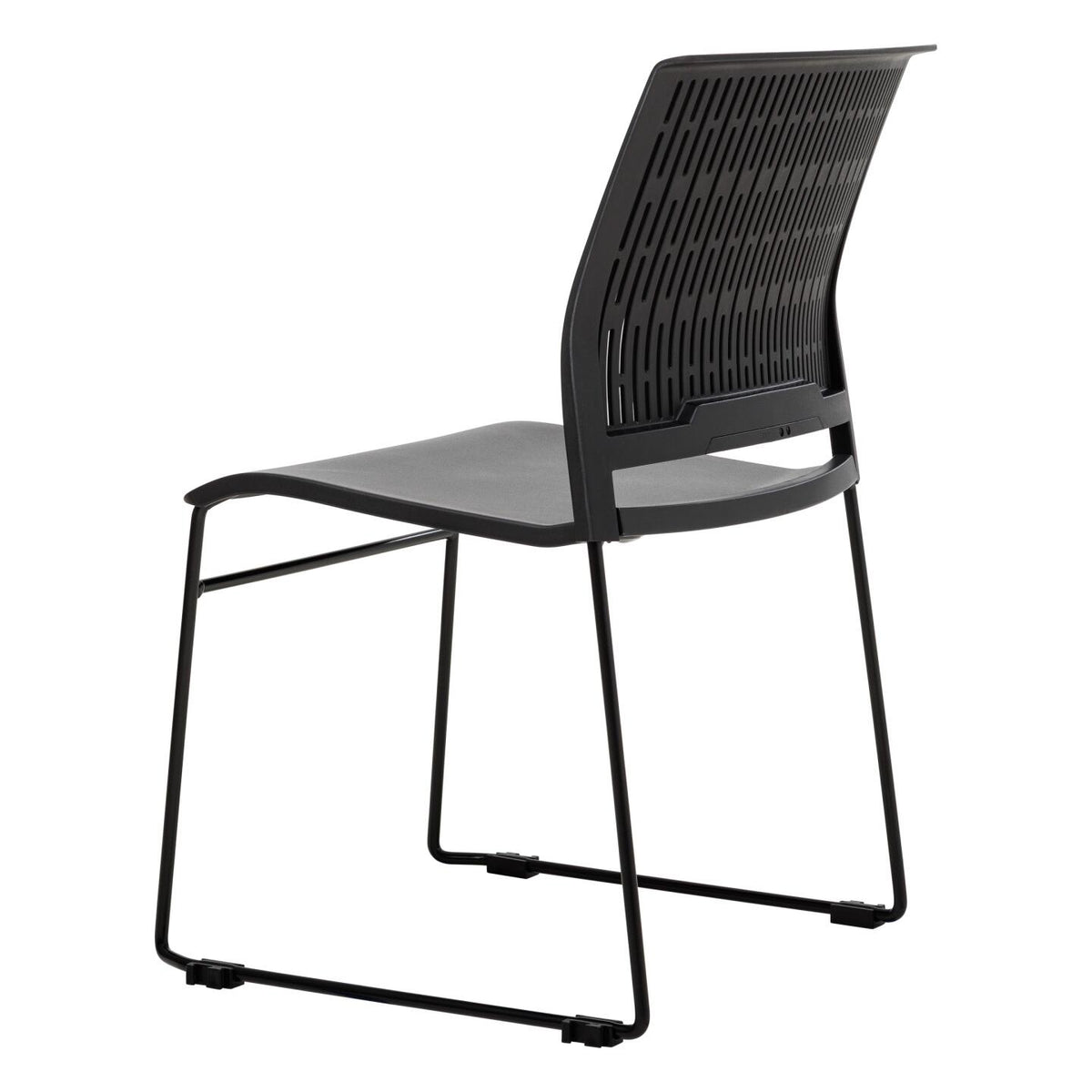 Stax Sled Chair - alternate view, size or finish; optional items may be shown