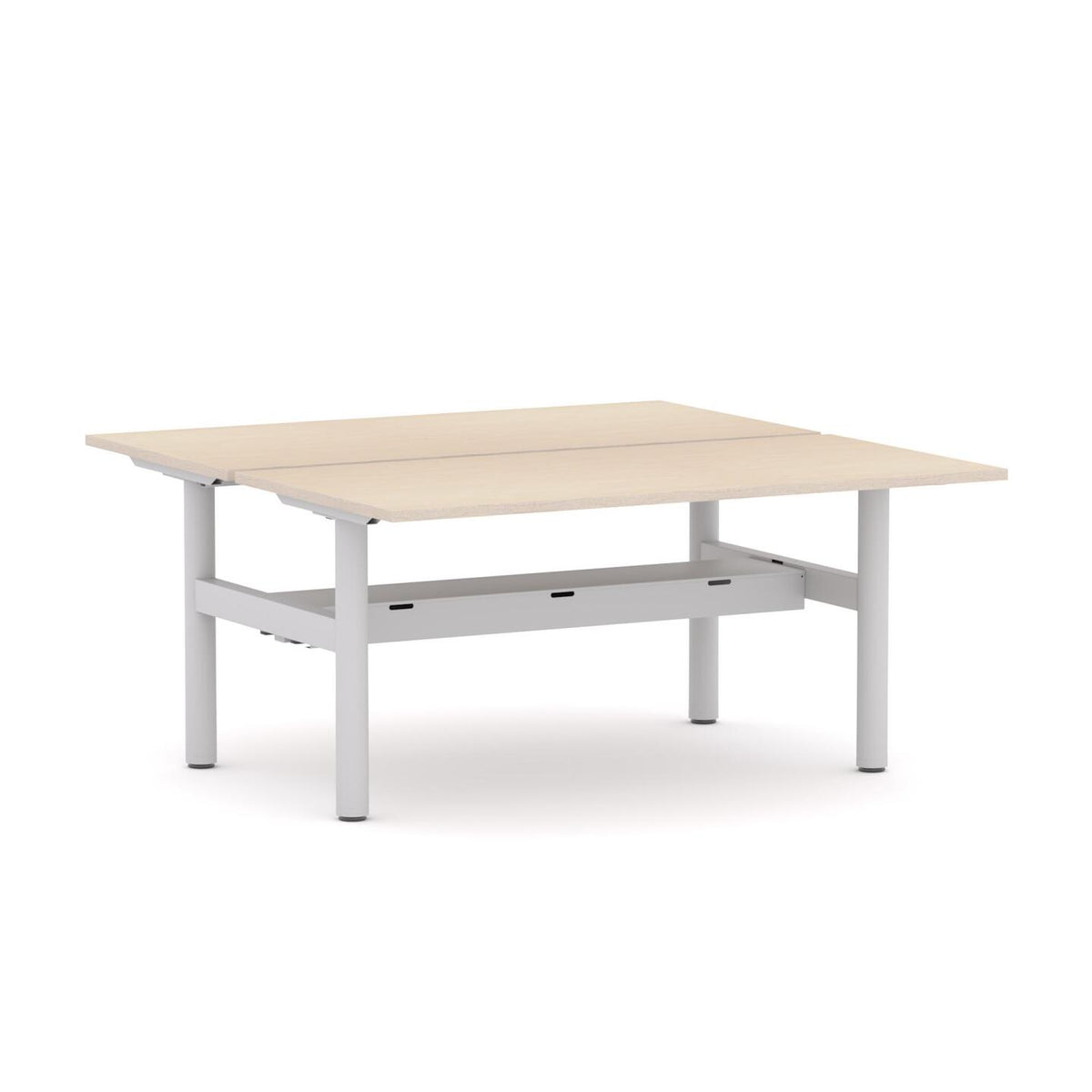 Agile Fixed Round 2-Person DSD Workstation - alternate view, size or finish; optional items may be shown