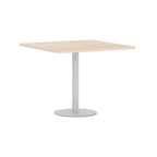 Disc Meeting Table — White, Nordic Maple