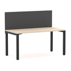 Axis Single Workstation with Edge25 Screen - alternate view, size or finish; optional items may be shown