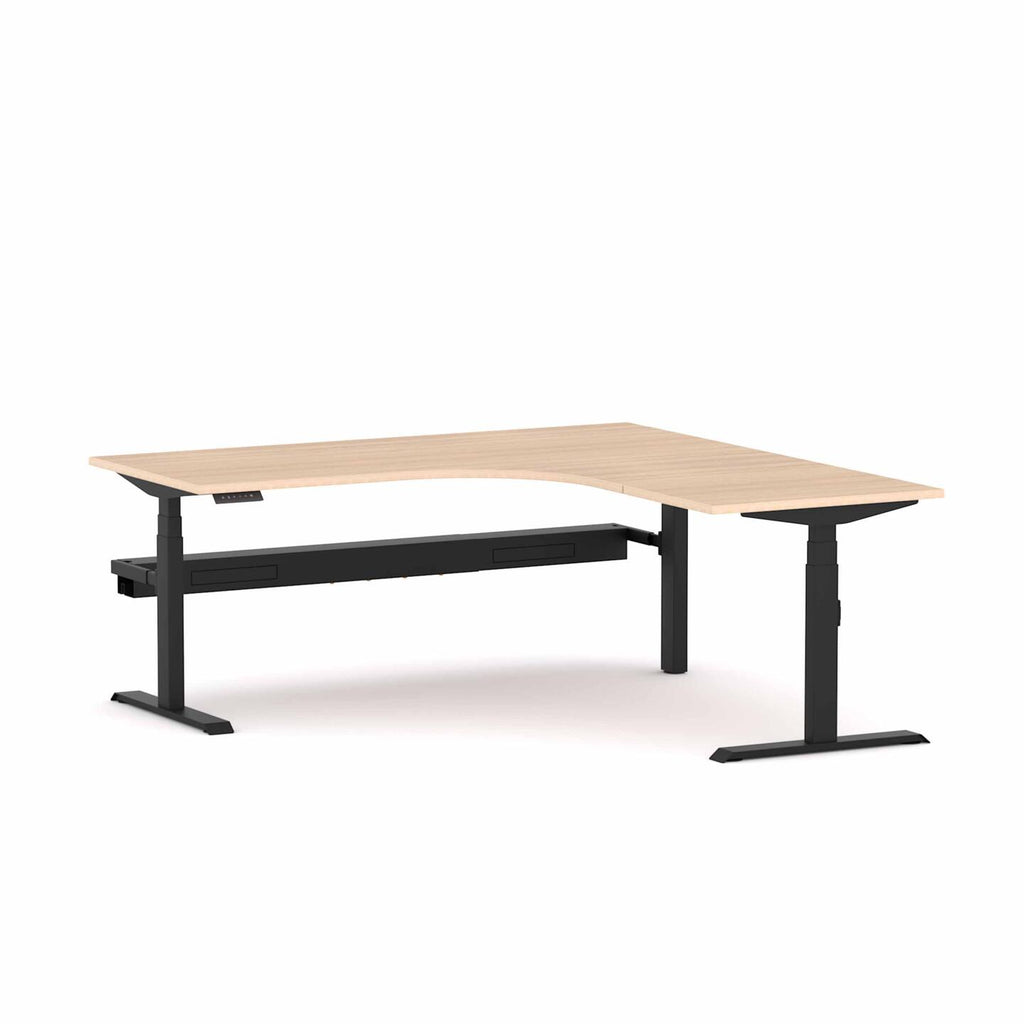Klass 3C/2M Electric 90° Workstation - alternate view, size or finish; optional items may be shown