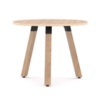 Plantation Table 3-Leg — Solid Oak With Black Housing, New Oak Matte