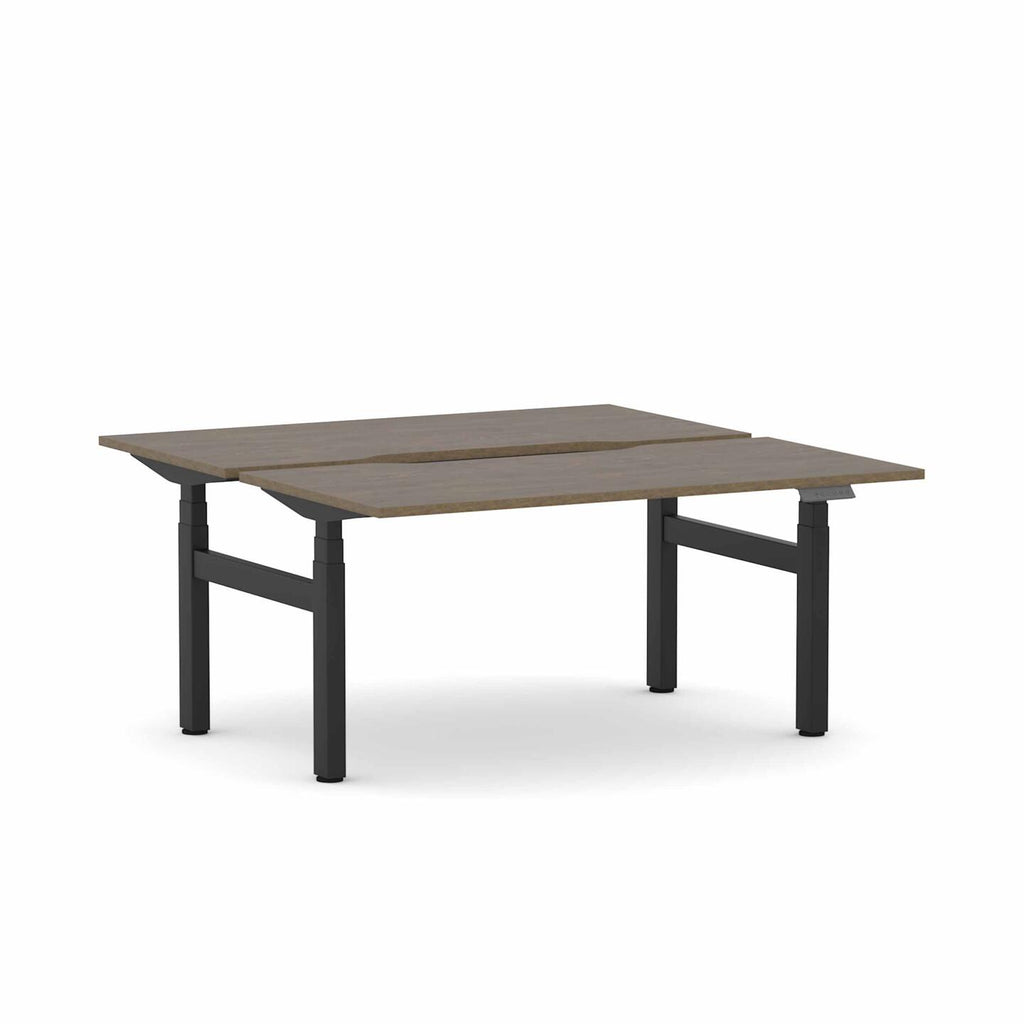 Klass 3C/2M Electric 2-User Double-Sided Workstation - alternate view, size or finish; optional items may be shown