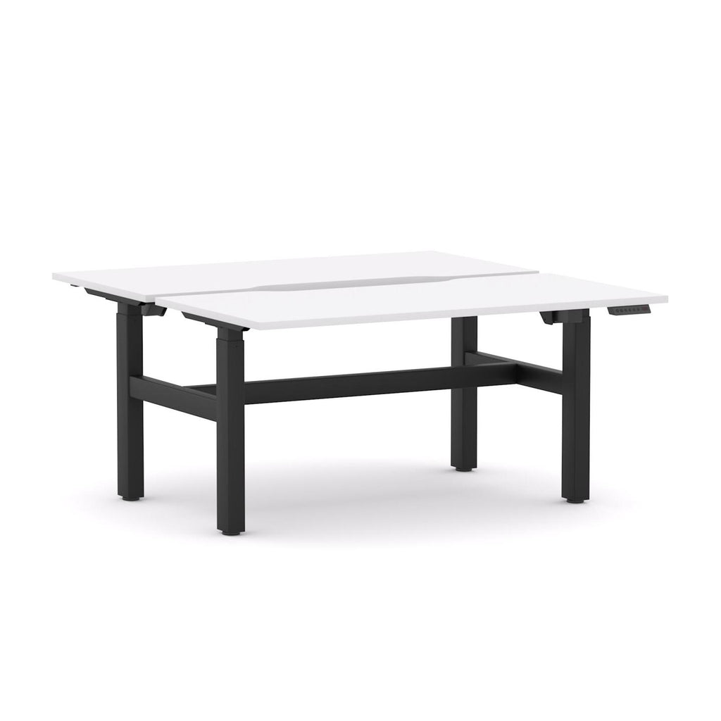 Agile 2C/1M Electric 2-Person DSD Workstation - alternate view, size or finish; optional items may be shown