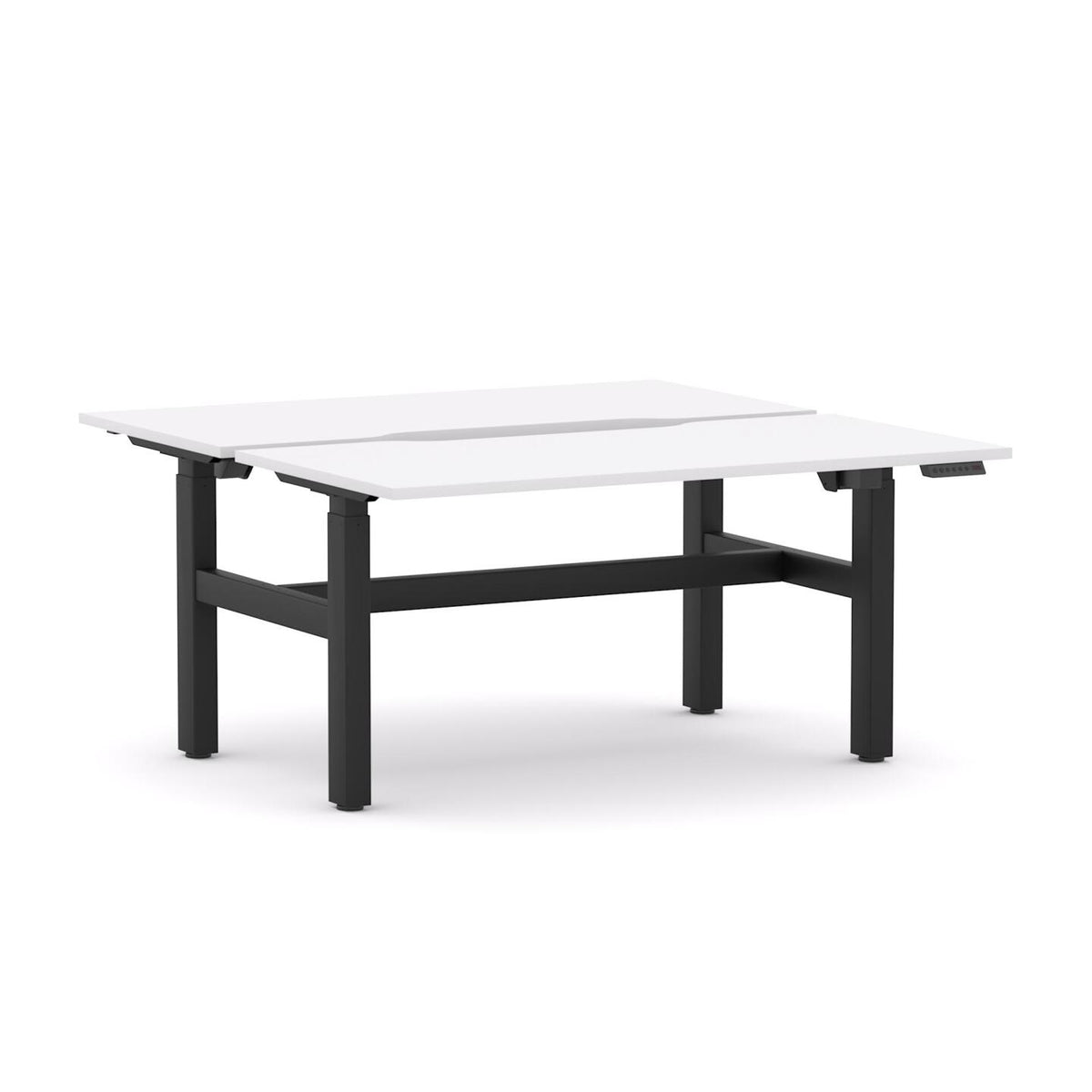 Agile 2C/1M Electric 2-Person DSD Workstation - alternate view, size or finish; optional items may be shown
