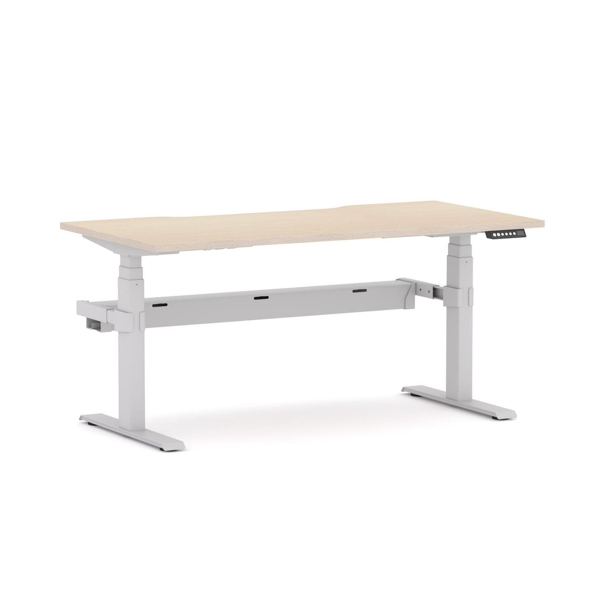 AgileMotion+ 3C/2M Electric Rectangle Straight Workstation - alternate view, size or finish; optional items may be shown