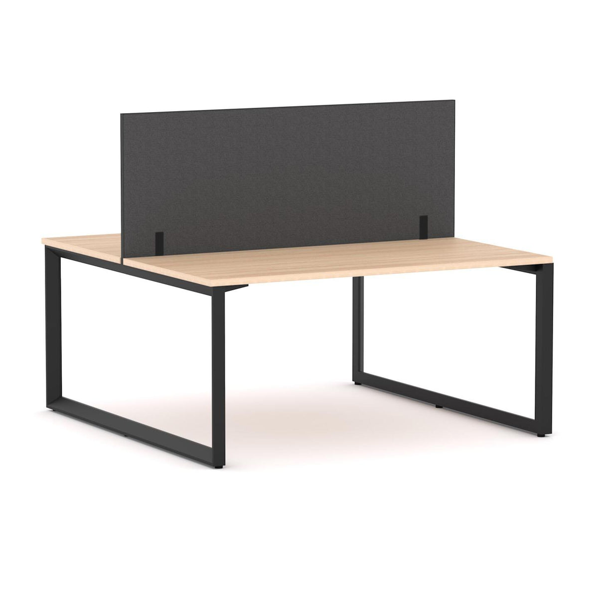Anvil 2-User Double-Sided Workstation with Edge25 Screen - alternate view, size or finish; optional items may be shown