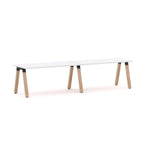 Plantation 2-User Single-Sided Workstation - alternate view, size or finish; optional items may be shown