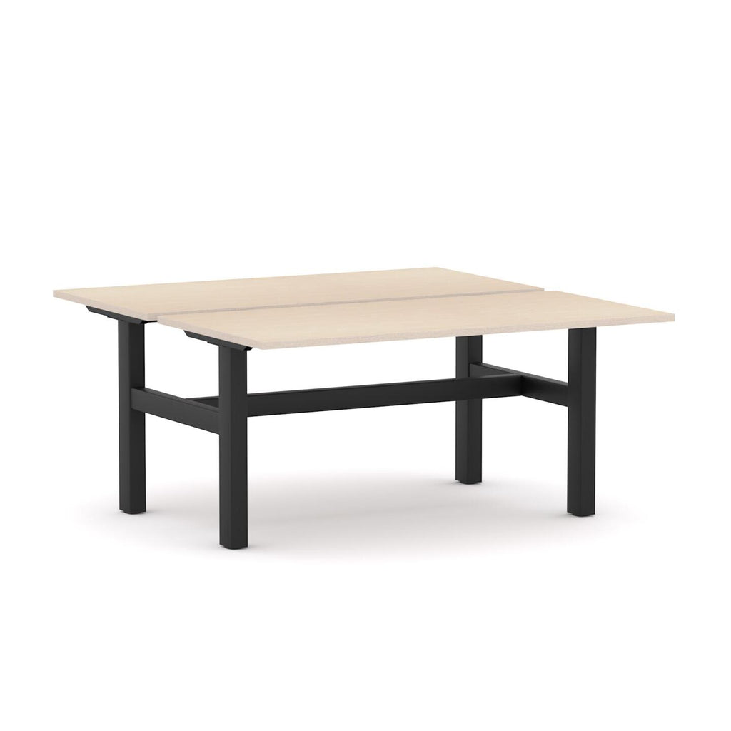 Agile Fixed Rectangle 2-Person DSD Workstation - alternate view, size or finish; optional items may be shown