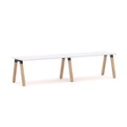 Plantation 2-User Single-Sided Workstation - alternate view, size or finish; optional items may be shown