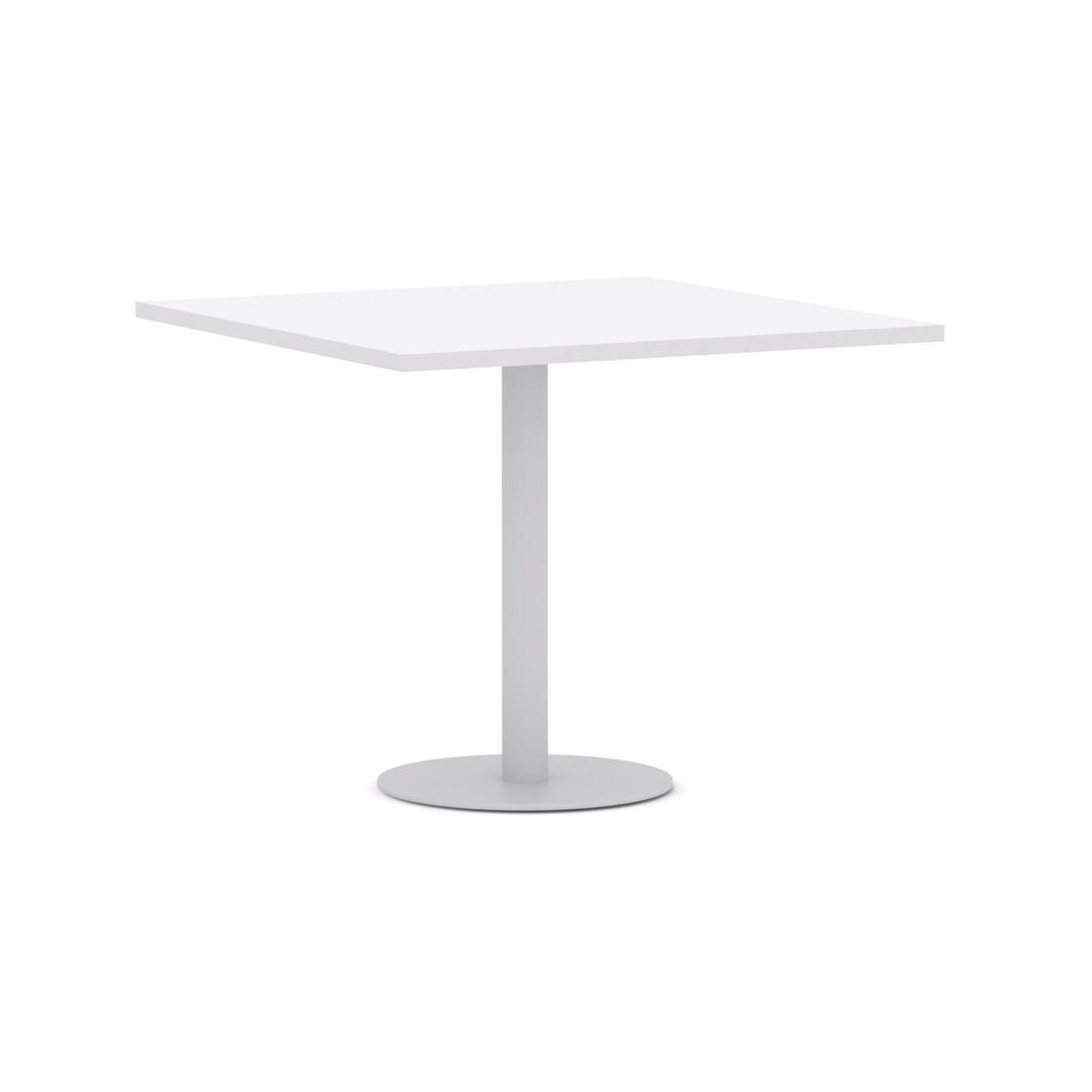 Disc Meeting Table — White, Studio White