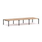 Axis Stretch 6-User Double-Sided Workstation - alternate view, size or finish; optional items may be shown