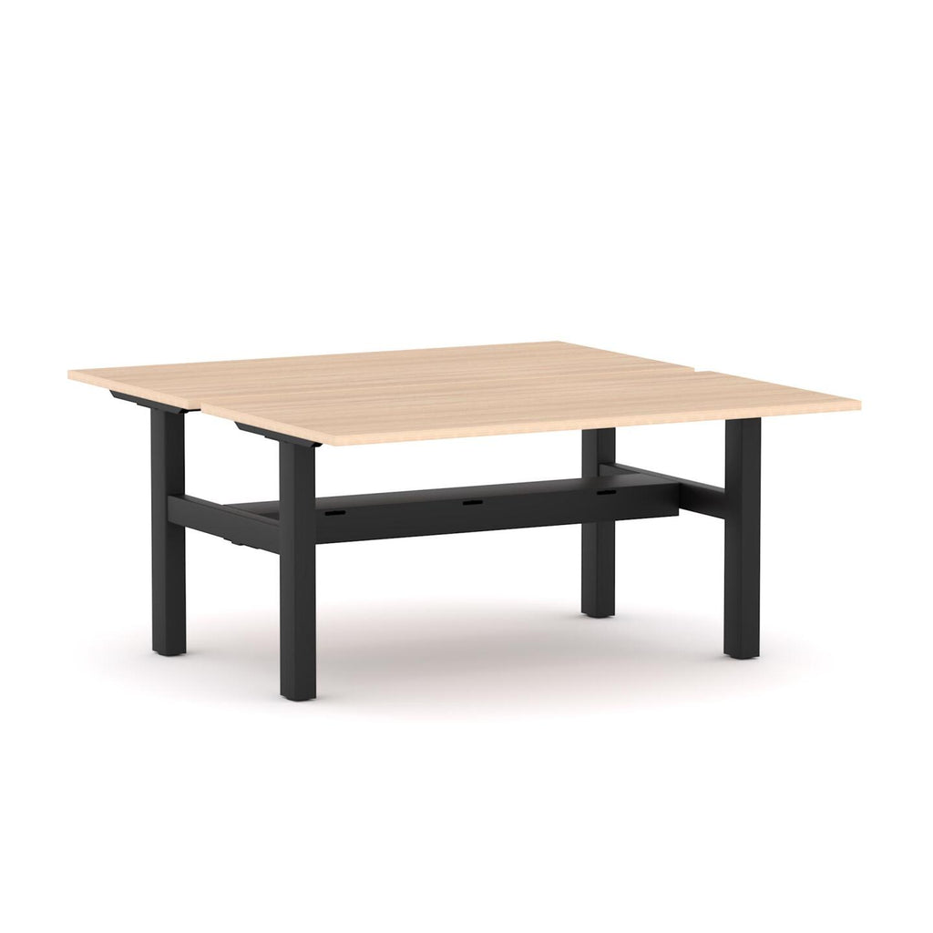 Agile Fixed Rectangle 2-Person DSD Workstation - alternate view, size or finish; optional items may be shown